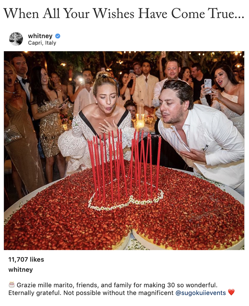 Bumble Founder Celebrates 30 in Capri — Guest of a Guest, Sugokuii Events